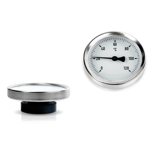 Bimetall-Anlegethermometer mit Haftmagnet