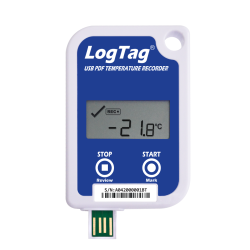 LogTag® DL-USRID-16 - Einweg PDF Datenlogger mit Display